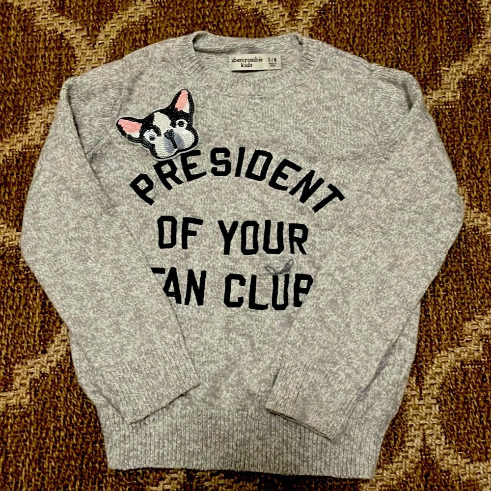 Abercrombie kids sweater size 5/6